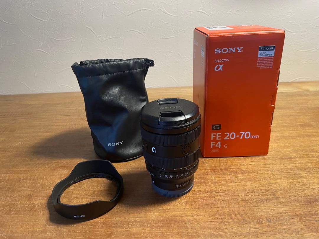 Sony FE 20-70mm F4 G レンズ（SEL2070G）
