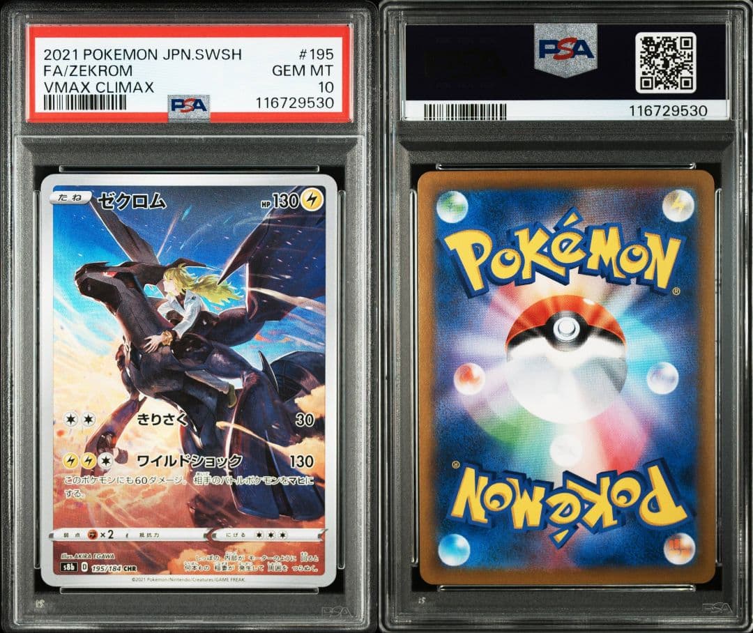 ゼクロムchr psa10 最新ケース