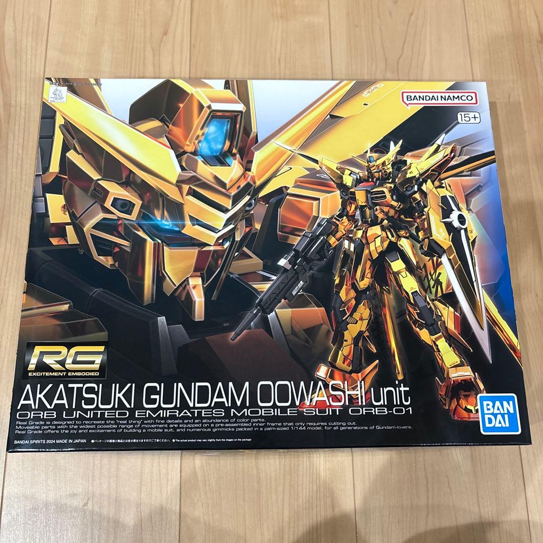 RGアカツキガンダム　オオワシ装備