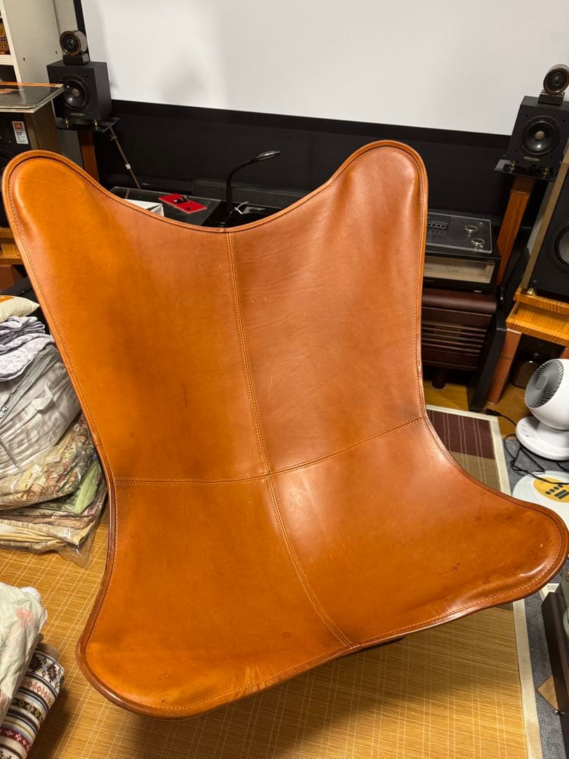 CUERO BKFバタフライチェア ブラウン　クエロ