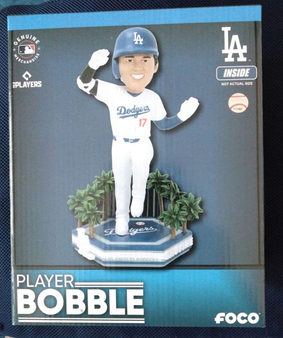 週末値下2024大谷翔平ボブルヘッド ロサンゼルス・ドジャース#17(数量限定)