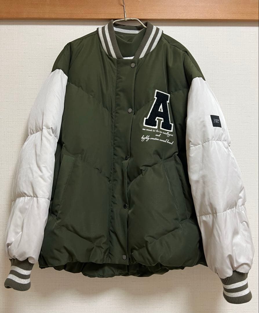 最終値下げ★美品★ayane★スタジャン★カーキ