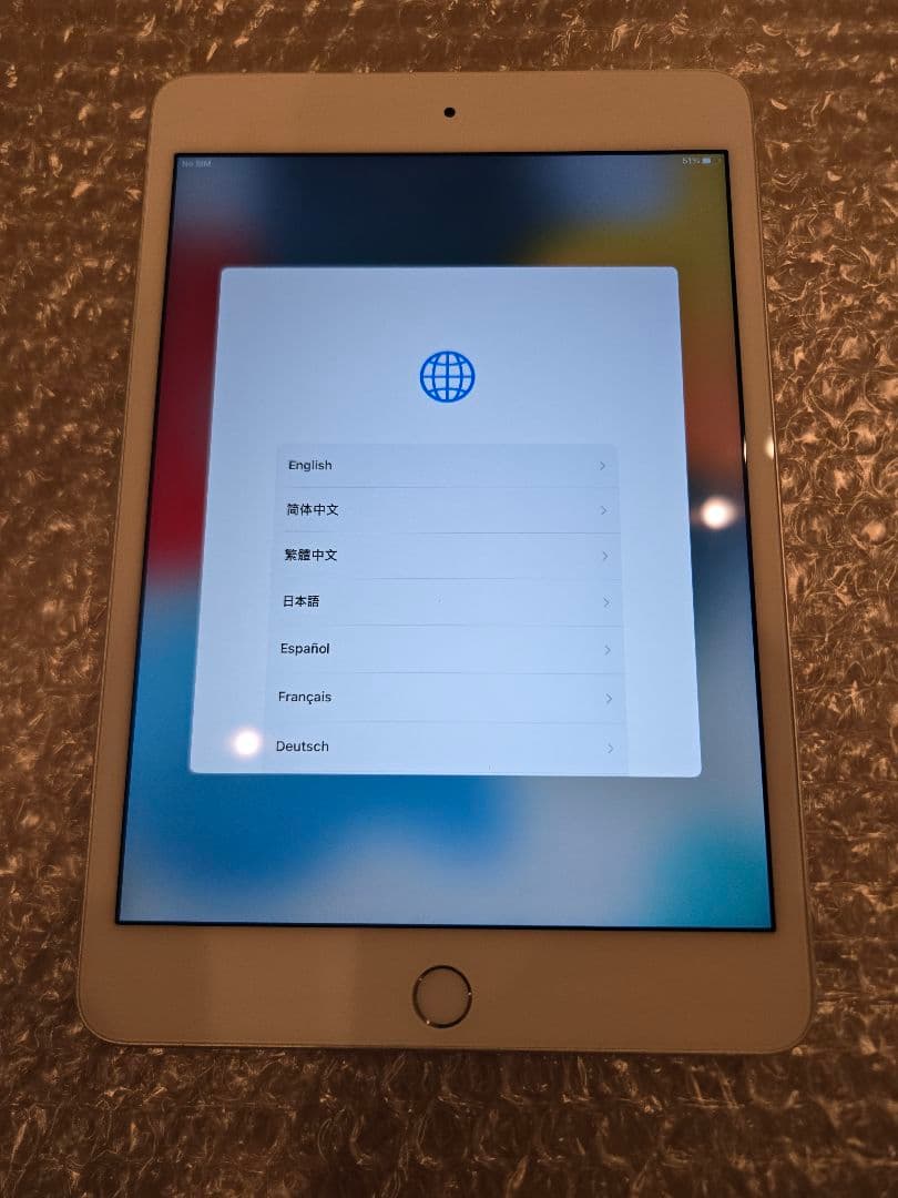 【正常動作確認済】iPad mini4 第4世代 128GB SIMフリー