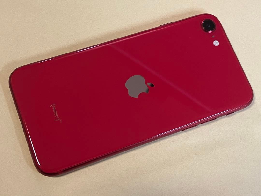 iphone se 第2世代 128gb red 赤 ケースつき 美品