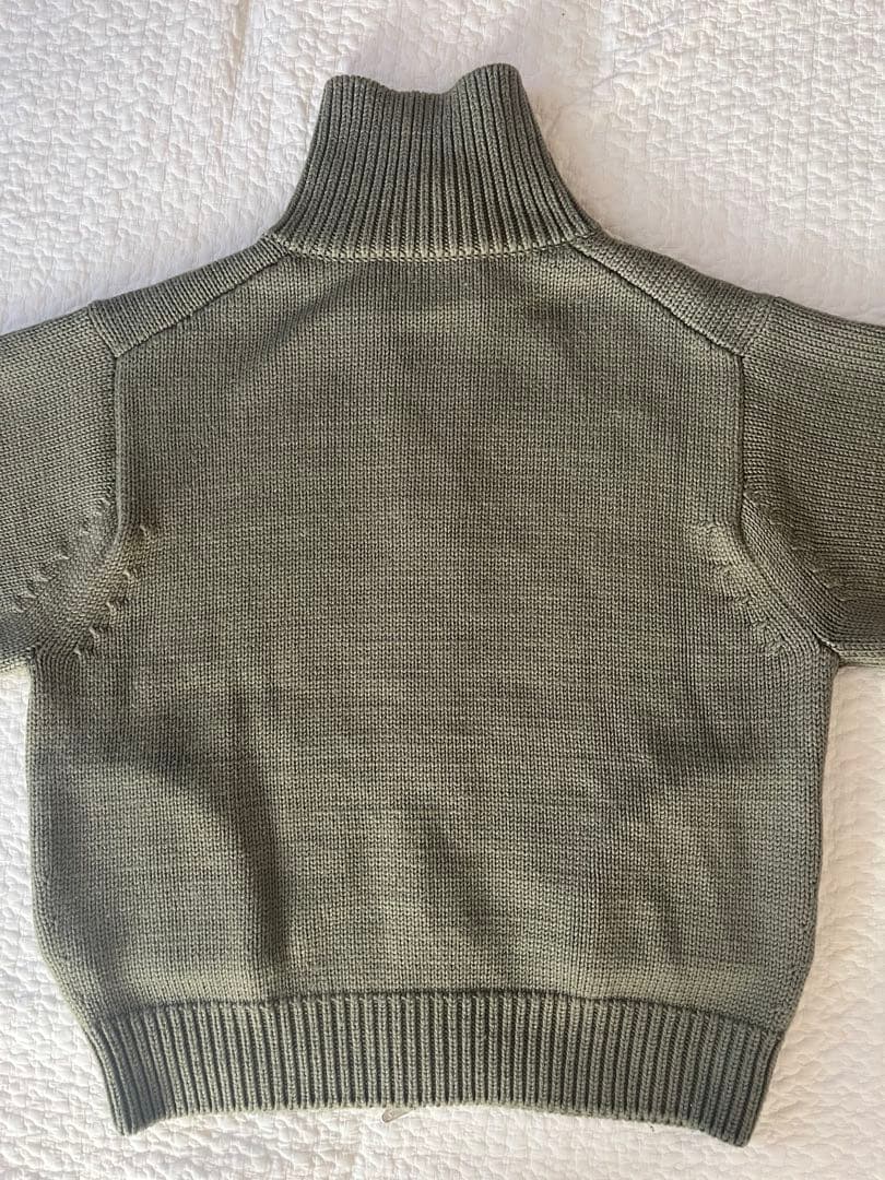 WOOSTED WOOL DS KNIT JACKET 別注品