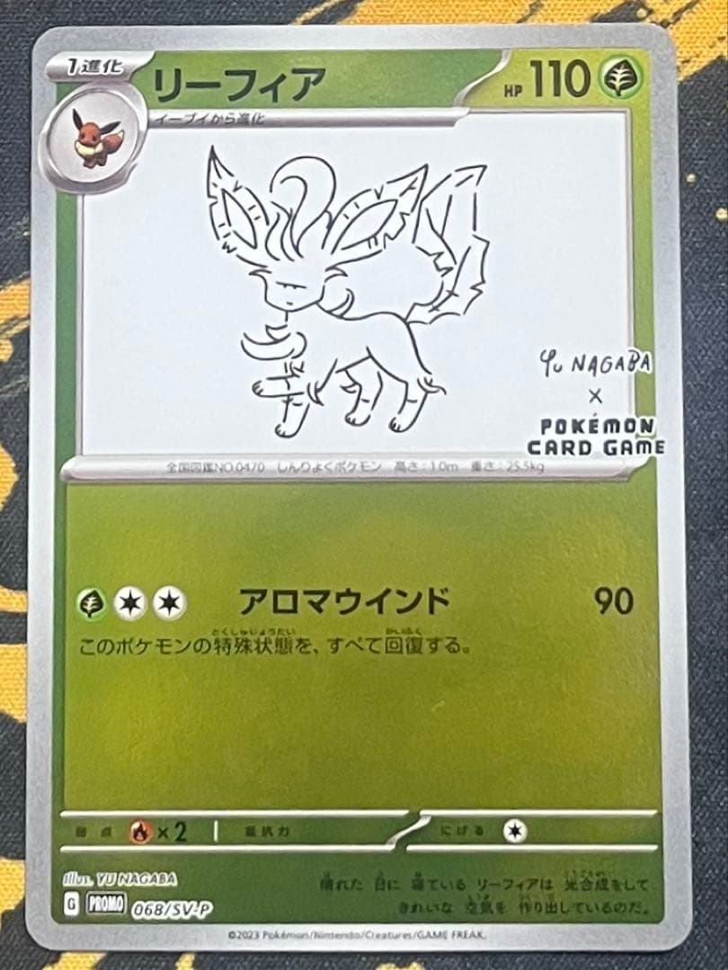 【美品】NAGABA 長場雄 リーフィア プロモ　ナガバ　ユウ