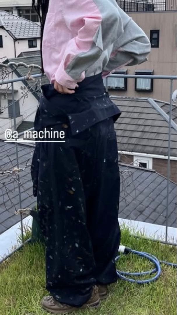 パンツ A MACHINE MAGRITTE SUIT COVERALLS