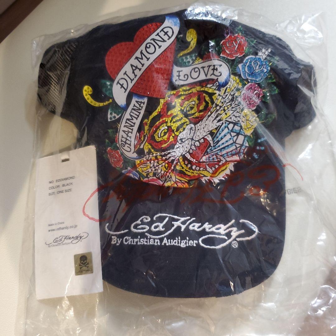 ちゃんみな&Ed Hardy コラボキャップ & WORK HARDビラ付