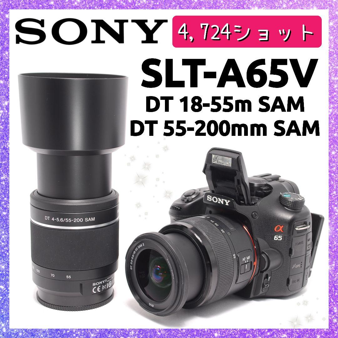 ❤即購入1000円OFF❤美品❤ SONY α65 望遠レンズ ダブルズーム