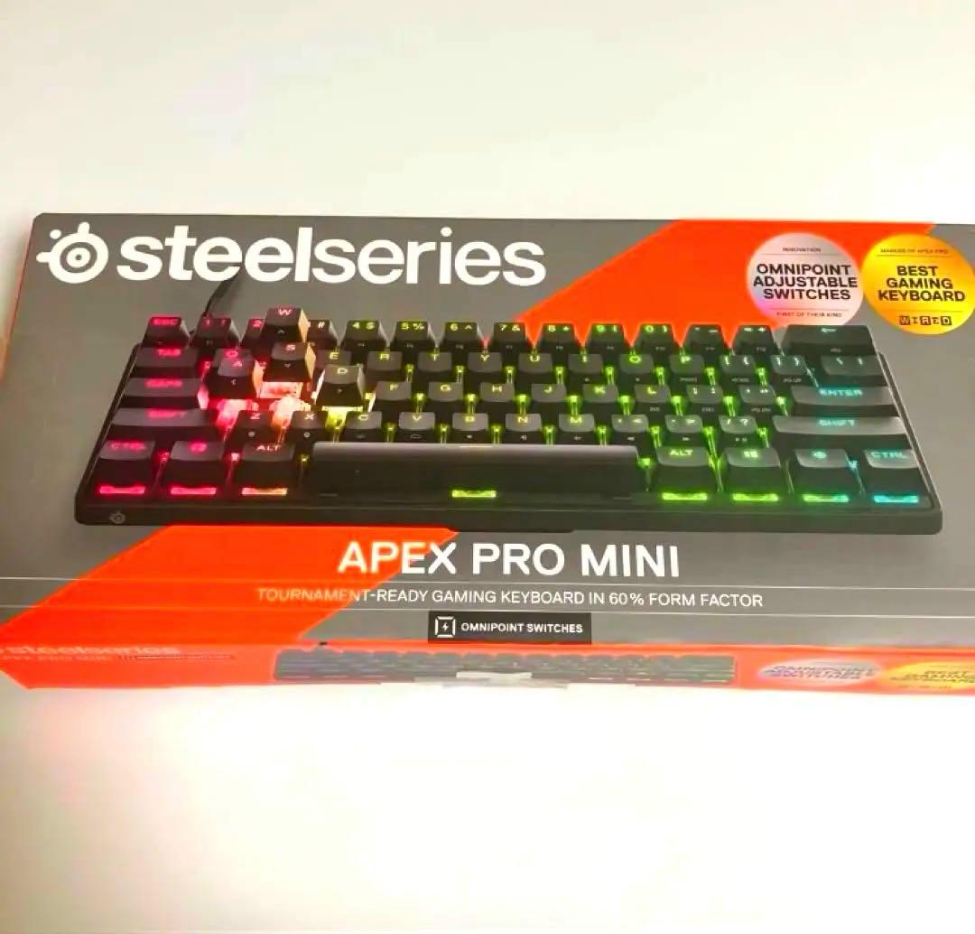 【値下げ中】SteelSeries Apex Pro Mini 動作確認済み