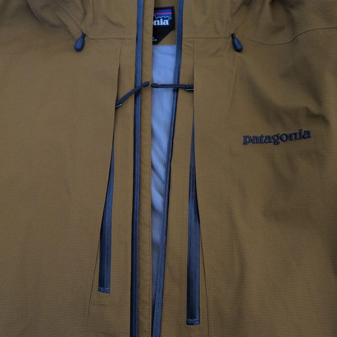 patagonia M10 ストーム・ジャケット /ブラウン Mサイズ