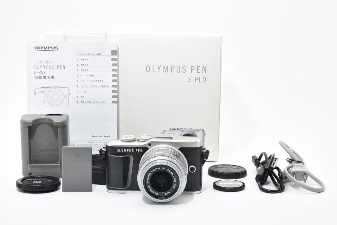 【箱付き】 Olympus オリンパス PEN E-PL9 ミラーレス一眼カメラ