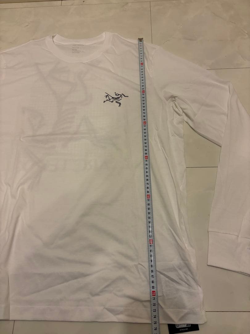 アークテリクス ロンT LLホワイト