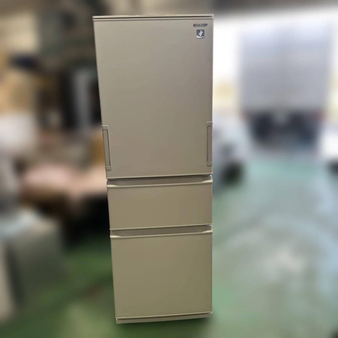 2024年製 SHARP 374L 幅60㎝左右開き 冷蔵庫 SJ-PW37