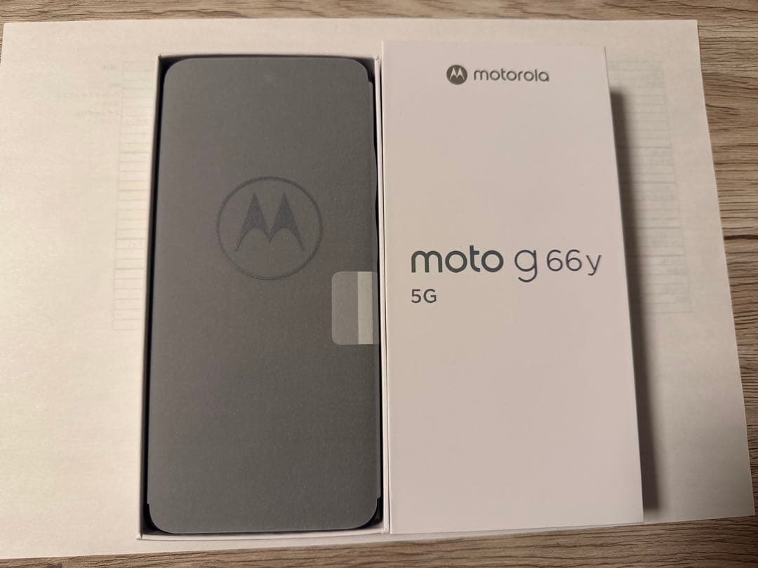 moto g66y 5G ブラックオイスター