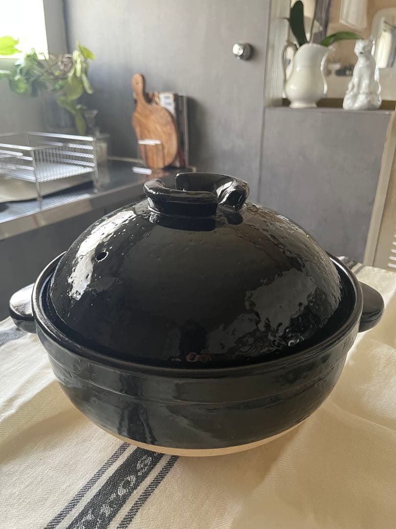 長谷園 かまどさん 土鍋 三合炊き