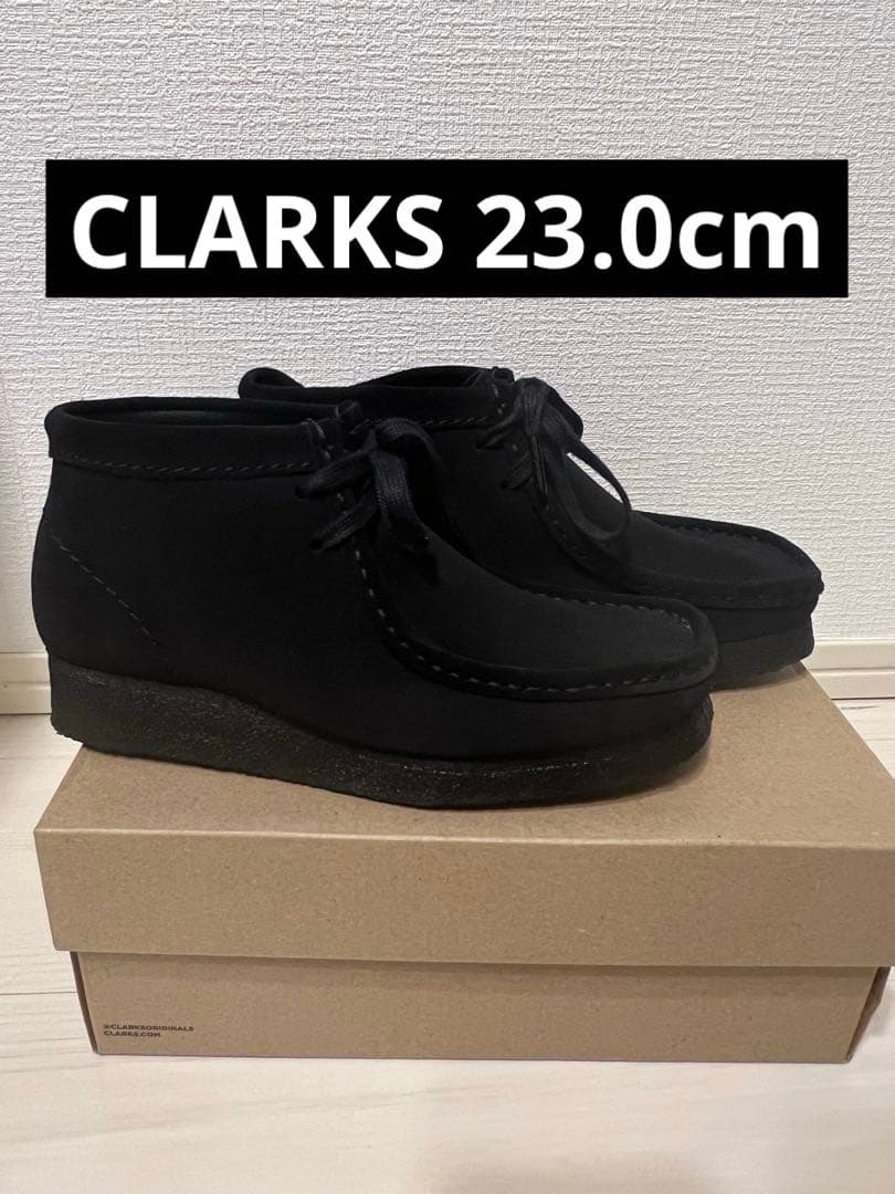 【CLARKS】クラークス　ブラック　23cm