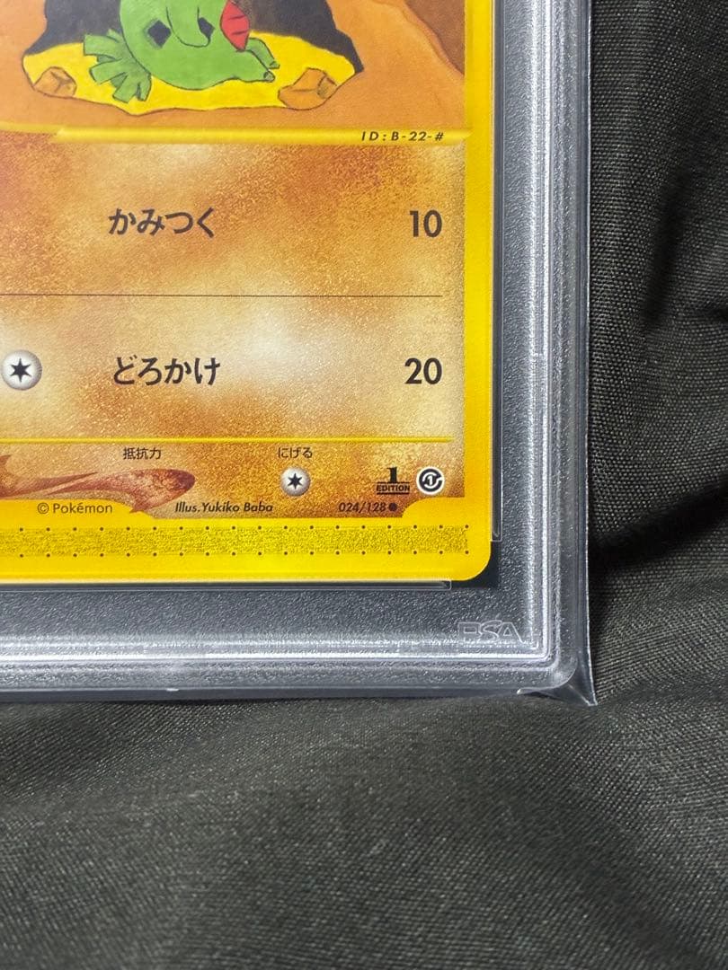 世界97枚 PSA10 ヨーギラス カードe 1ST 2001 024 11