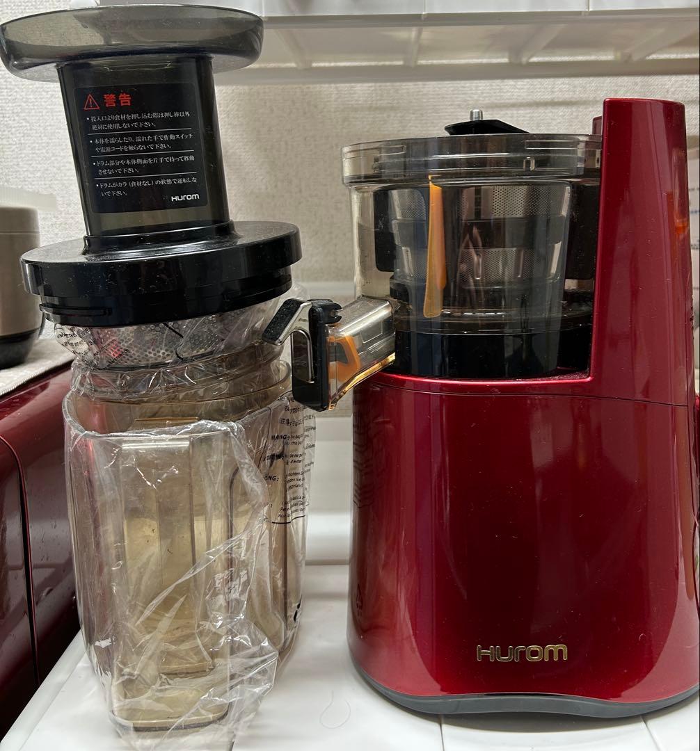 HUROM（ヒューロム）スロージューサー H-AAシリーズ付属品レシピブック付き