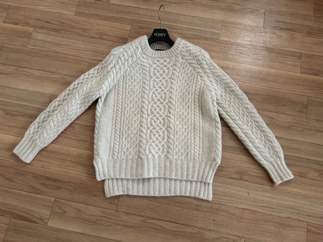 Drawerドゥロワー ケーブルニット★ ブラミンク BLAMINK