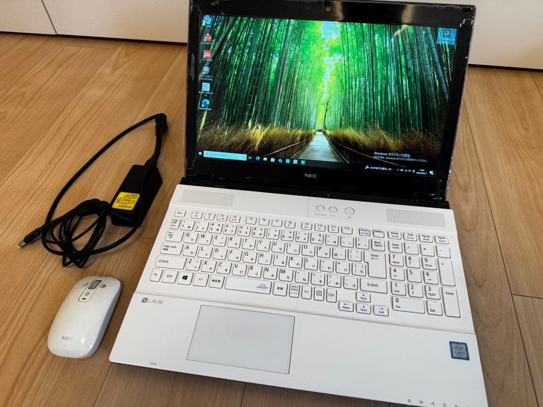 NEC LAVIE ホワイトノートPC 本体