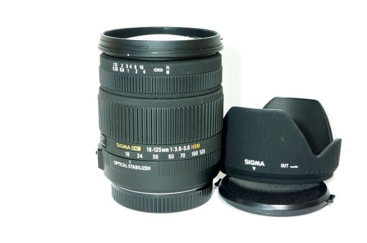 【手振れ】 SIGMA 18-125 F3.8-5.6 DC OS HSM
