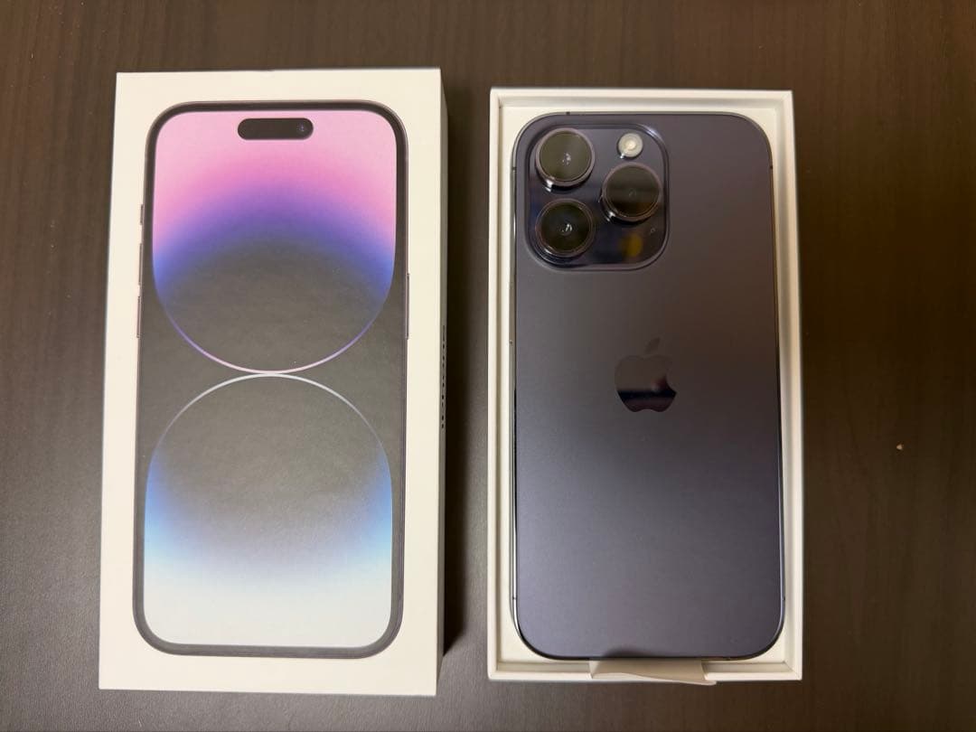 Apple iPhone 14 Pro 128GBディープパープル 本体