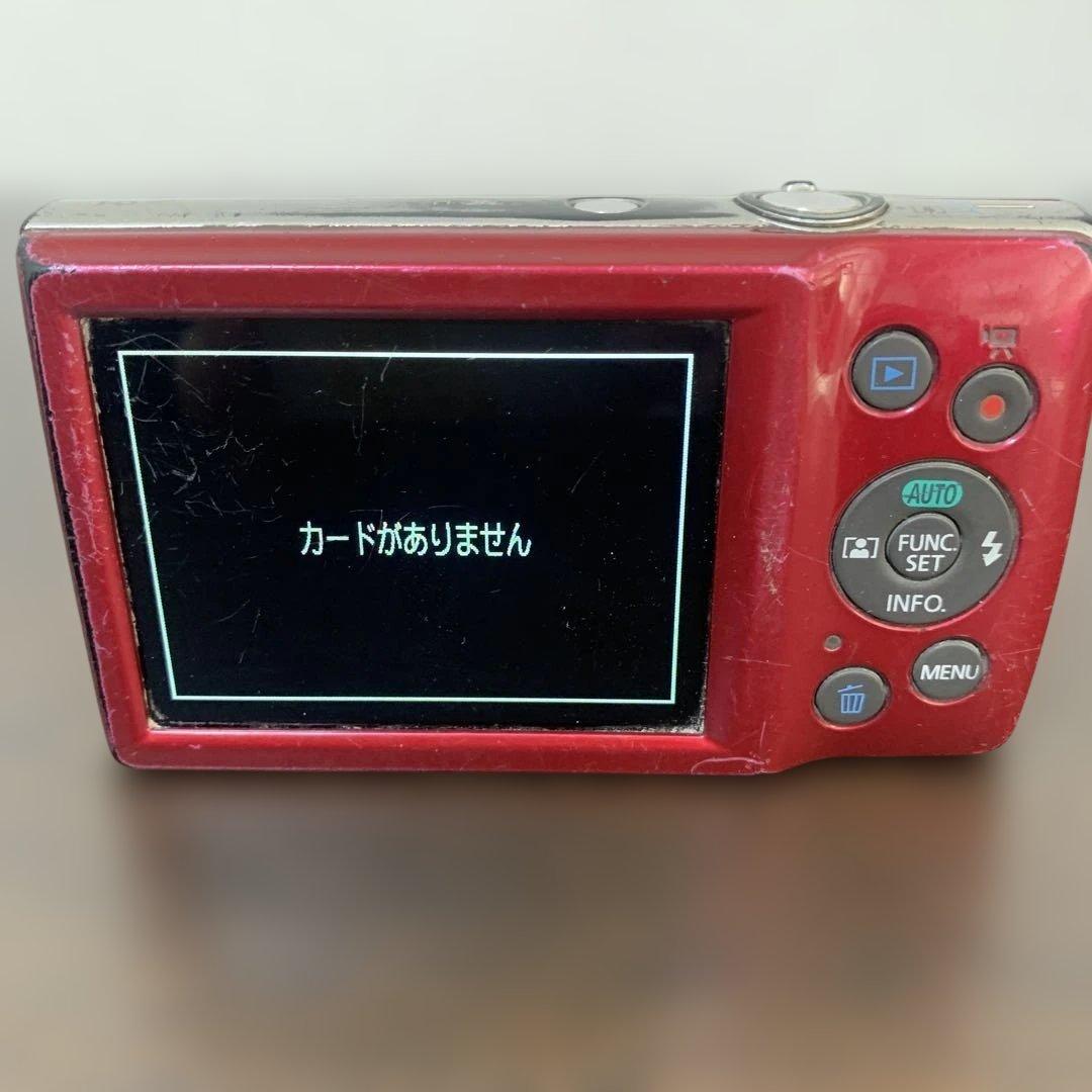 【ジャンク品】Canon IXY180 PC2275 レッド