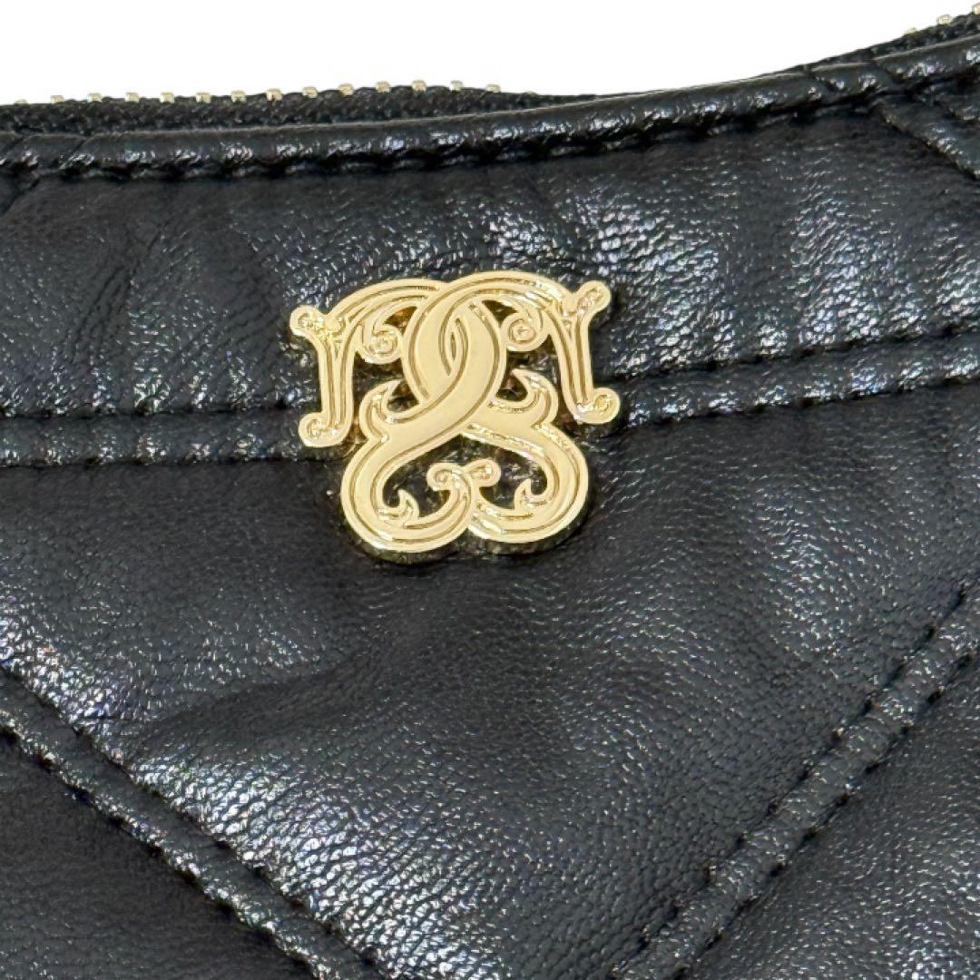 SNIDEL マルチウェイムーンバック　合皮ブラック