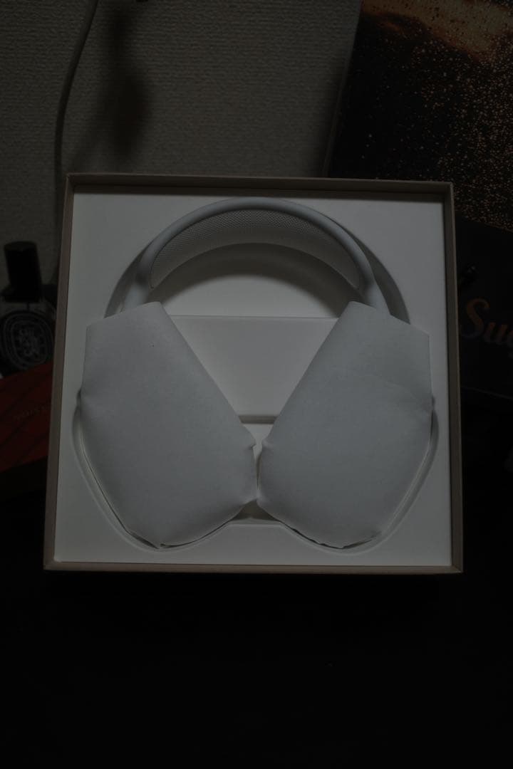 Air Pods Max Silver ヘッドホン 廃盤モデル　箱付き