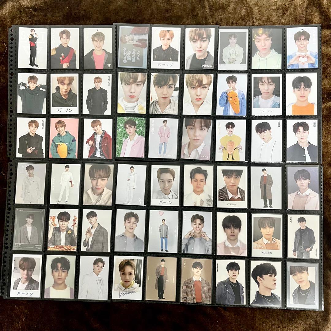 seventeen バーノン トレカ 缶バッジ まとめ売り