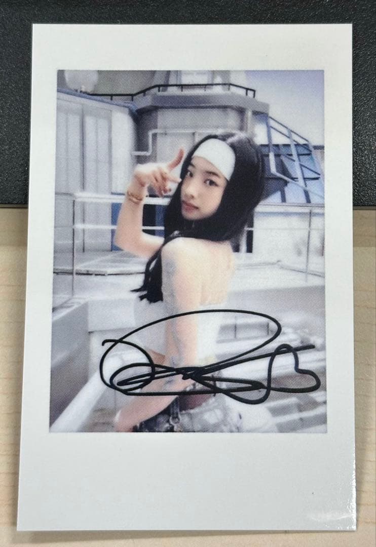 TWICE ダヒョン THISISFOR yizhiyu チェキ トレカ A