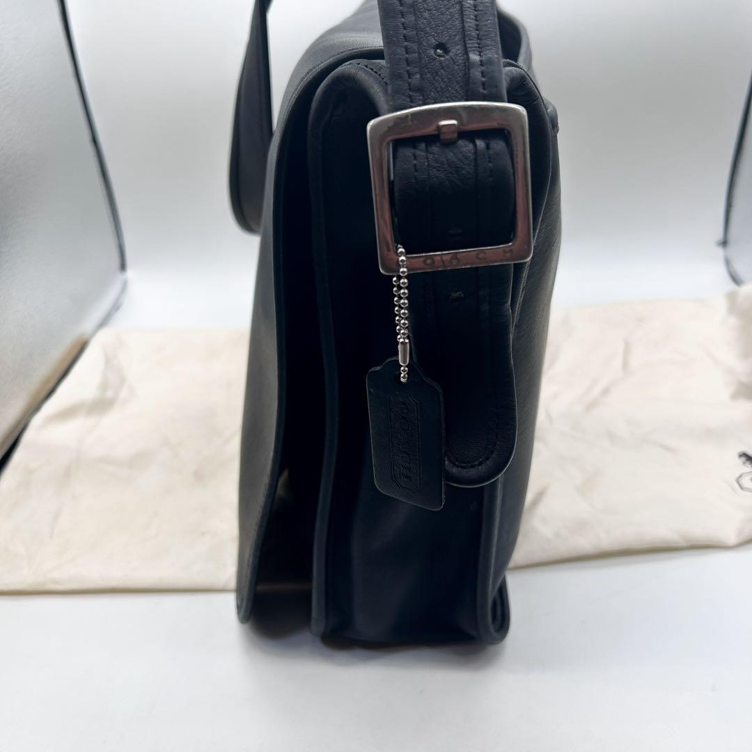 美品✨COACH 5206 ブリーフケース 本革 オールレザー ブラック 黒