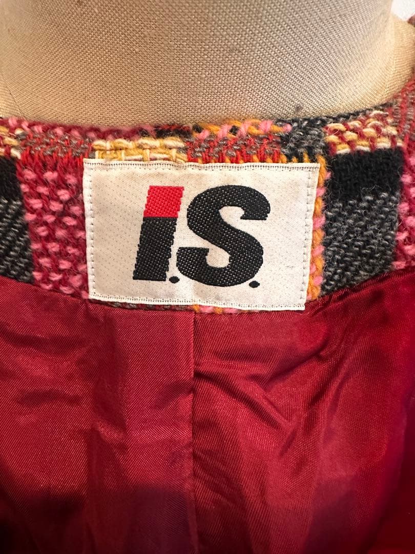 I.S. チェック柄 ベスト【sample】