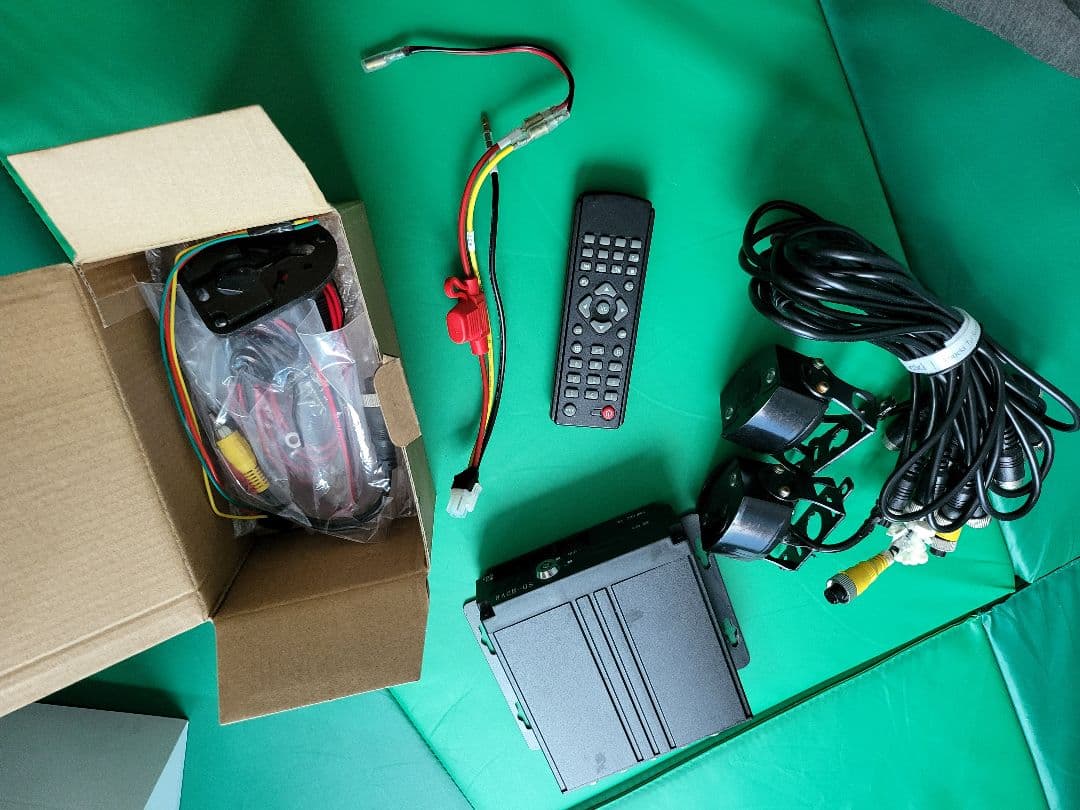 車載 防犯 カメラ モニターセット