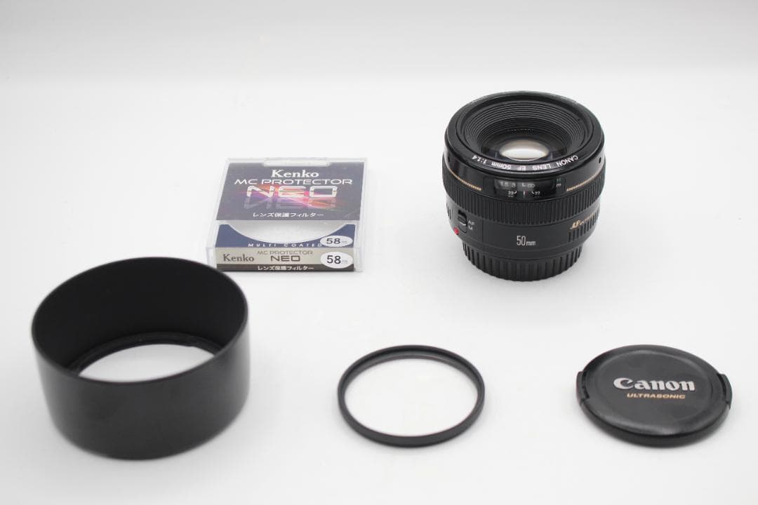 Canon キヤノン EF 50mm F1.4 USM◆0075