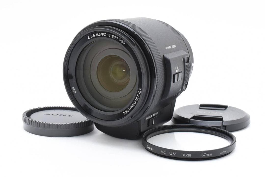 ★電動ズーム搭載 ソニー E PZ 18-200mm F3.5-6.3 OSS