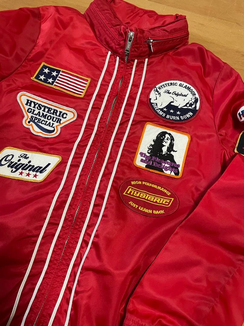 ヒステリックグラマー レーシングジャケット