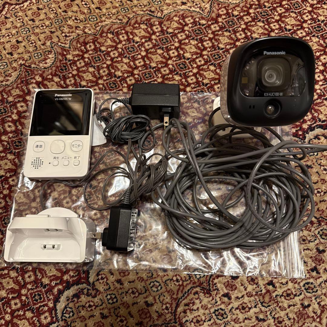 Panasonic/パナソニック モニター＋屋外カメラ VS-HC105-W