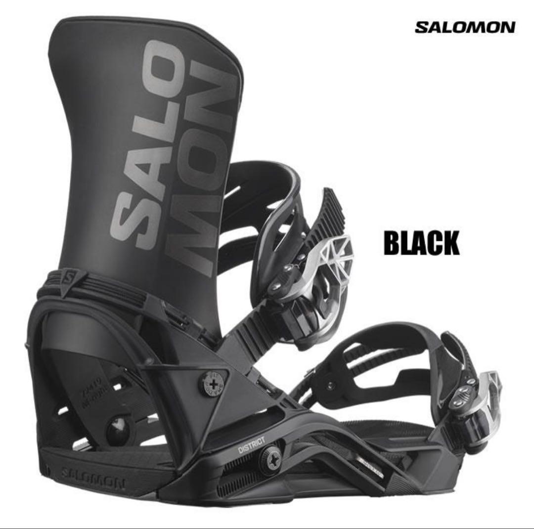 新品未使用 SALOMON DISTRICTブラックM 24-25バインディング