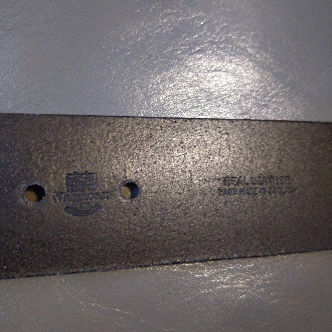 WHITEHOUSE COX スタッズレザーベルト 32 ホワイトハウスコックス