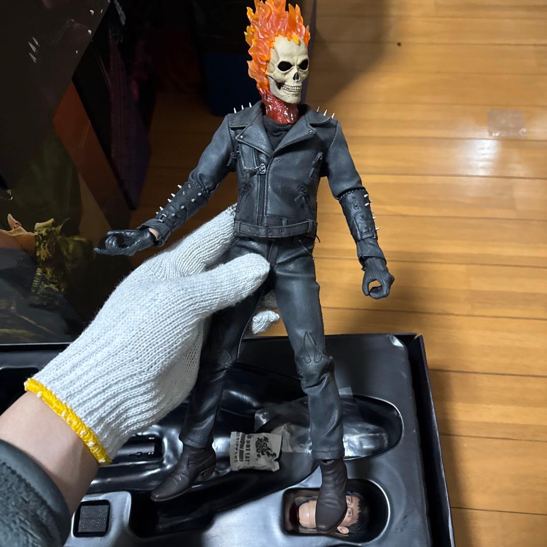 ゴーストライダー ホットトイズアクションフィギュア バイク付き今週まで　最終価格