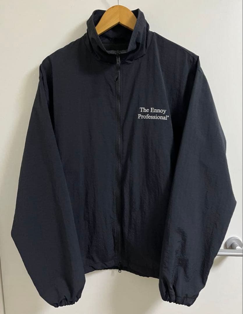 ENNOY NYLON TRACK SUIT jacket 黒sizeM