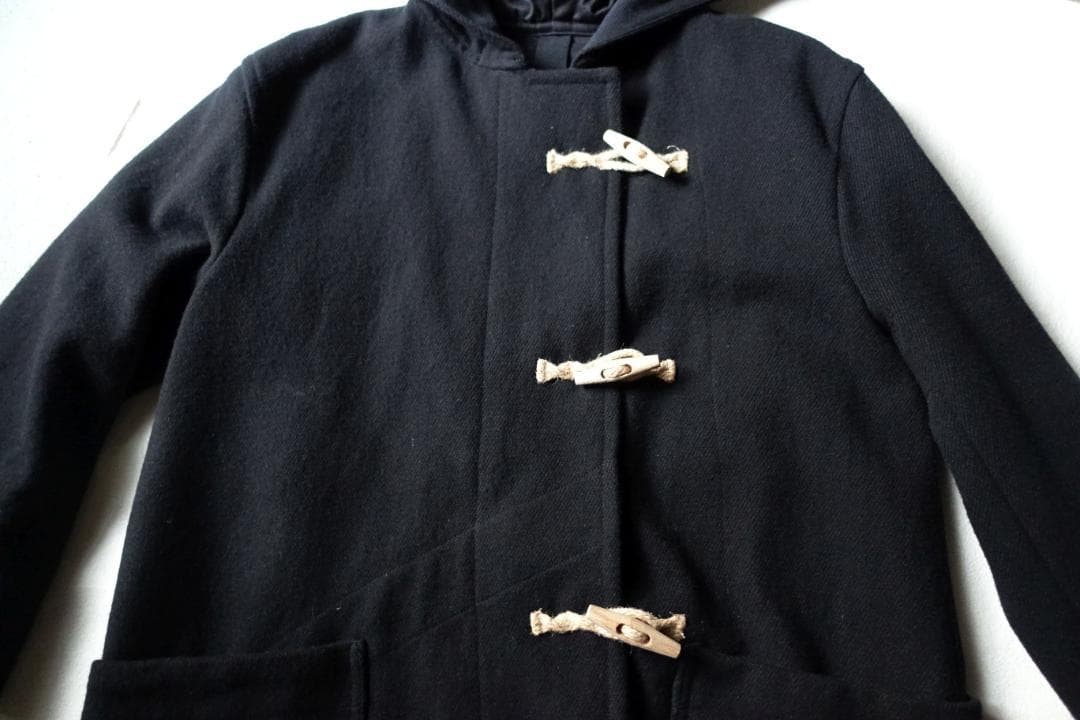 2022 MHL.マーガレットハウエル☆コットンウールDRILLダッフルコート1