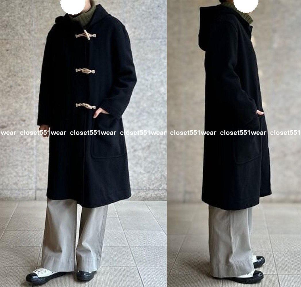 2022 MHL.マーガレットハウエル☆コットンウールDRILLダッフルコート1