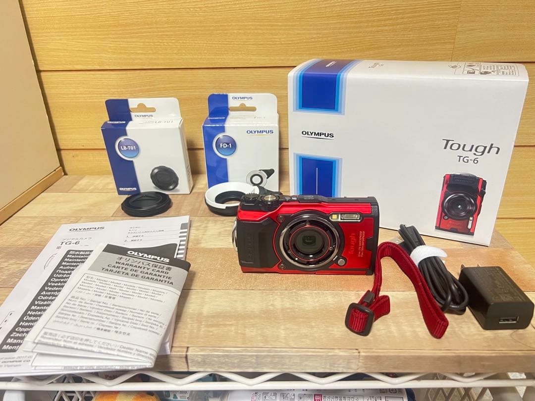 OLYMPUS Tough TG-6 防水デジタルカメラ