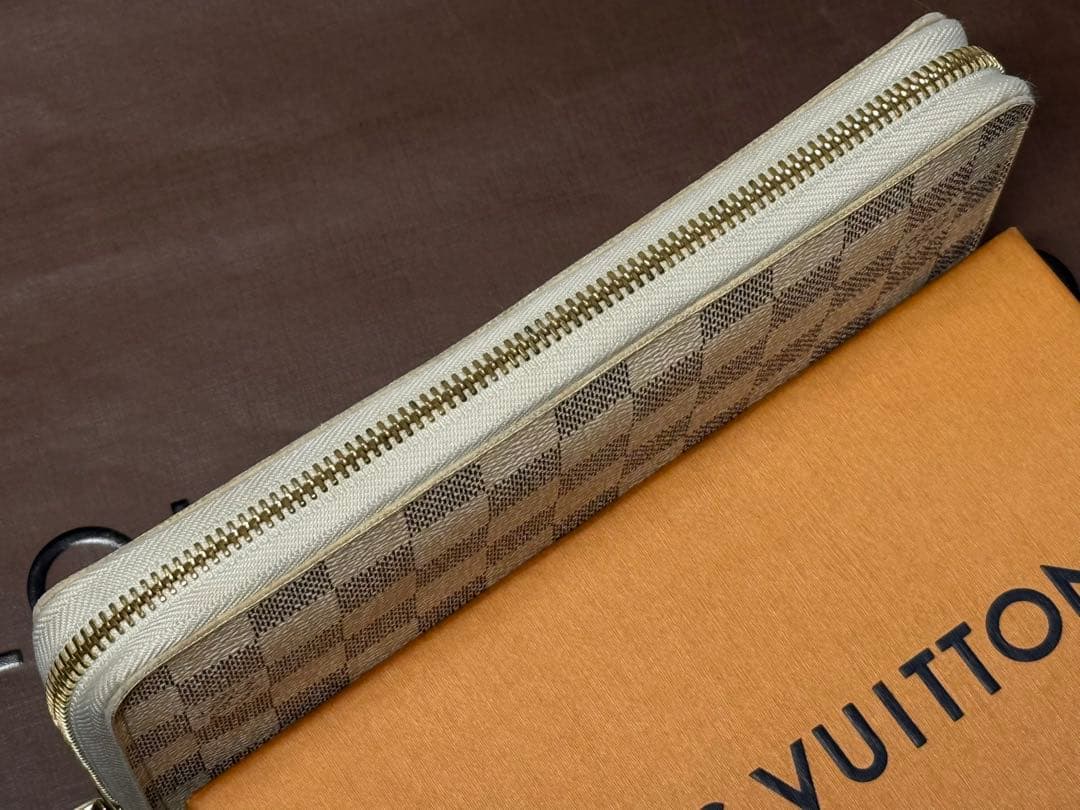 良品！LOUIS VUITTONルイヴィトン　アズール　ジッピーオーガナイザー