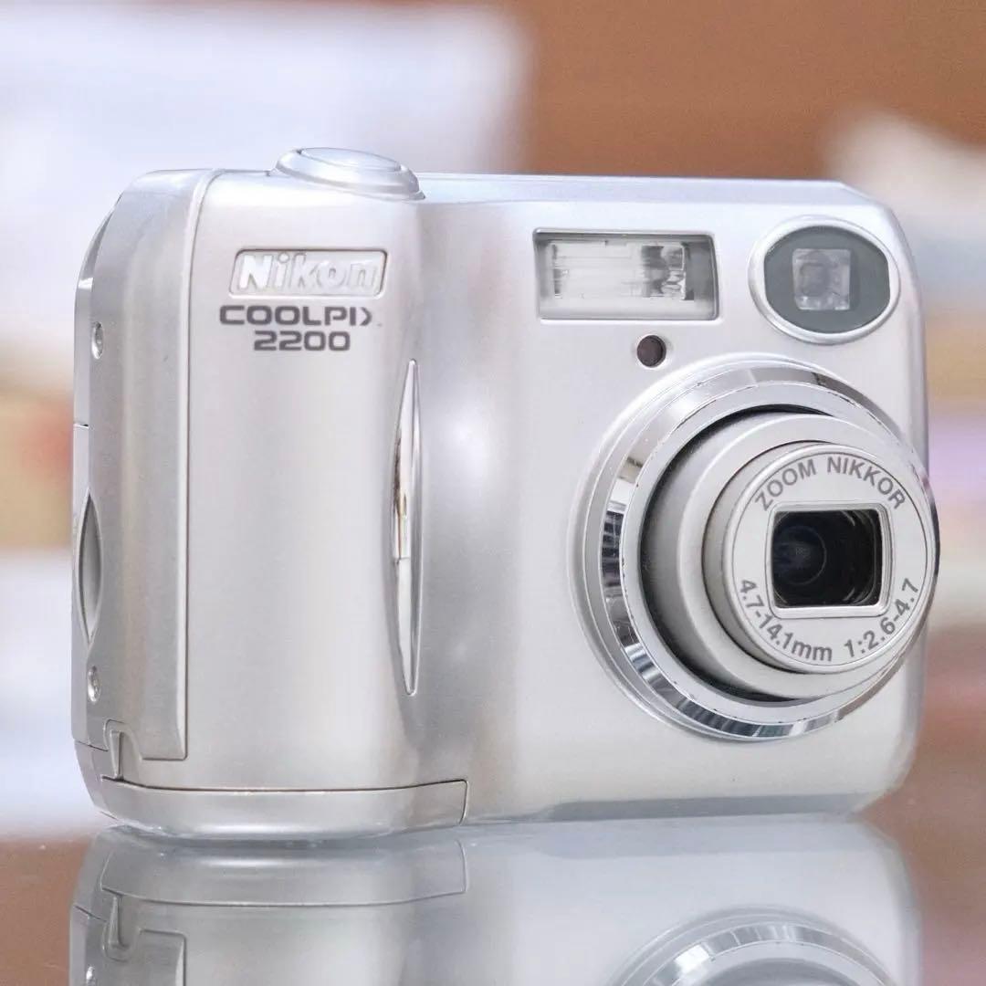 動作品 平成レトロ Y2K CCD Nikon COOLPIX E2200