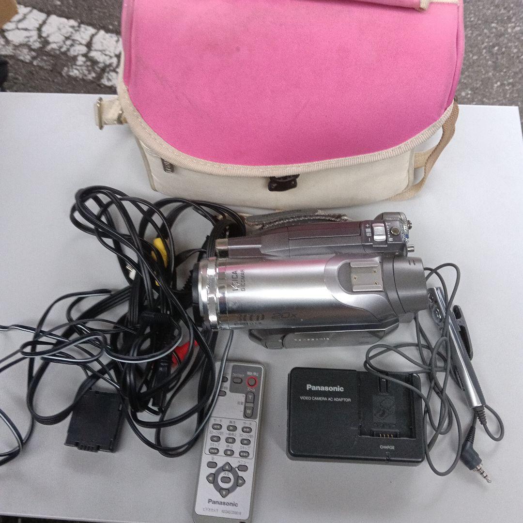 パナソニックPanasonicVDR-D400ビデオカメラ本体バッグ小物セット