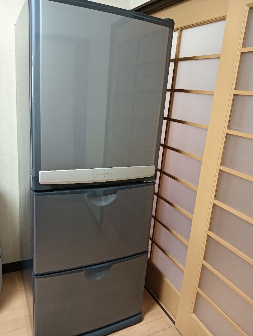 三菱 冷蔵庫☆ 2003年製☆ ネイビー